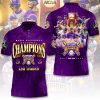 LSU Tigers Baseball National Champs 2025 Unisex Polo Shirt  LSU1419