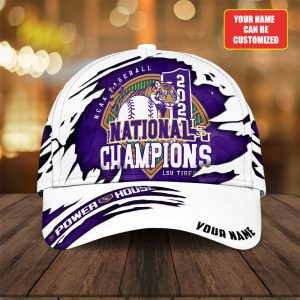 Personalized LSU Tigers Baseball National Champs 2025 Classic Cap  LSU1188