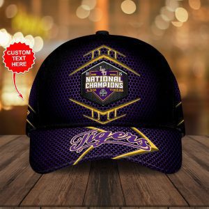 Personalized LSU Tigers Baseball National Champs 2025 Classic Cap  LSU1195