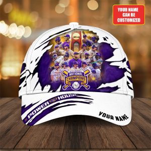 Personalized LSU Tigers Baseball National Champs 2025 Classic Cap  LSU1290