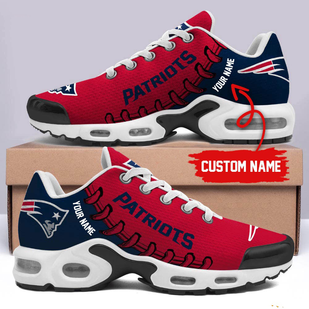 NFL New England Patriots Custom Air Max Plus Shoes 1
